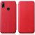 Samsung Galaxy A20e SM-A202F, Oldalra nyíló tok, stand, Wooze Protect And Dress Book, piros
