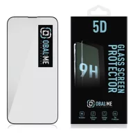   OBAL:ME 5D Glass Screen Protector Samsung Galaxy A56 kijelzővédő üvegfólia, fekete