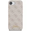 Guess 4G Script Logo Apple iPhone 17e / iPhone 16e MagSafe tok, rózsaszín