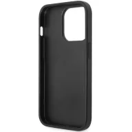   Guess PU 4G Metal Logo Apple iPhone 15 Pro hátlap tok, szürke