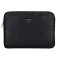 Guess PU Grained Triangle Logo Sleeve 14" laptop táska, fekete