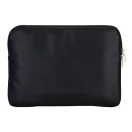 Guess PU Grained Triangle Logo Sleeve 14" laptop táska, fekete