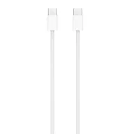   Apple USB-C / USB-C szőtt töltő- és adatkábel, 1m, fehér, MW493ZM/A Retail dobozos