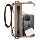 Tactical Splash Pouch 2.0 Dark Earth univerzális vízálló telefontok, barna