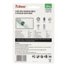 TCBEST újratölthető R6 (AA) elem 950 mAh, USB-C csatlakozóval és töltőkábellel (2db)