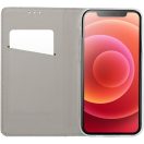 Magnet Motorola G55 5G mágneses flip tok, piros