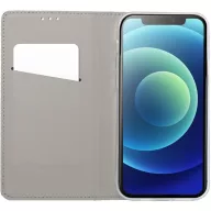 Magnet Motorola G55 5G mágneses flip tok, kék