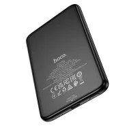   Hoco J140A ultravékony MagSafe-kompatibilis Powerbank, 5000mAh, fekete