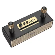   Hoco BS63 bluetooth hangszóró, 2 vezeték nélküli mikrofonnal, fekete