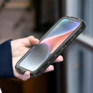 Shellbox Apple iPhone 15 Pro MagSafe vízálló tok, fekete