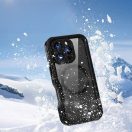 Shellbox Apple iPhone 16 Pro Max MagSafe vízálló tok, fekete, mintás