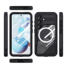 Shellbox Samsung Galaxy S25+ MagSafe vízálló tok, fekete