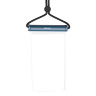   Baseus AquaGlide vízálló telefontok hengeres csúszózárral, kék