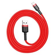 Baseus Cafule 1,5A Lightning USB-kábel, 2m, piros