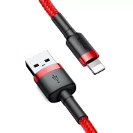 Baseus Cafule 1,5A Lightning USB-kábel, 2m, piros