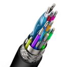 Baseus Cafule HDMI 2.0 kábel, 4K, 3D, 1 m, fekete-szürke