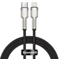 Baseus Cafule USB-C-Lightning kábel, PD, 20 W, 1 m, fekete