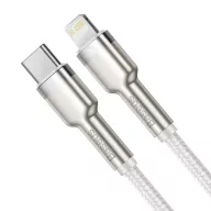 Baseus Cafule USB-C-Lightning kábel, PD, 20 W, 2 m, fehér