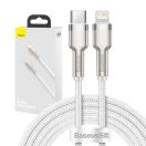 Baseus Cafule USB-C-Lightning kábel, PD, 20 W, 2 m, fehér