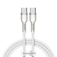 Baseus Cafule USB-C-USB-C kábel, 100 W, 2 m, fehér