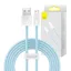 Baseus Dynamic USB-Lightning kábel, 2,4A, 2m, kék
