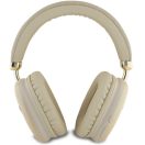 Guess Saffiano PU Leather Triangle Logo vezeték nélküli fejhallgató, arany