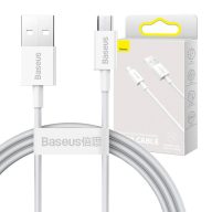 Baseus Superior Series USB-Micro-USB kábel, 2A, 1m, fehér