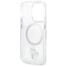 Karl Lagerfeld IML Karl & Choupette Apple iPhone 13 Pro MagSafe tok, átlátszó