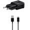Samsung EP-TA200EBE 15W hálózati töltőadapter + ECB-DU4EBE microUSB-A adatkábel, fekete (eco csomagolásban)
