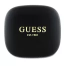 Guess Satin Classic Logo vezeték nélküli OWS fülhallgató, fekete