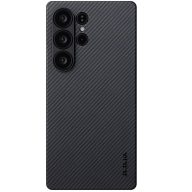   Pitaka Ultra-Slim Samsung Galaxy S25 Ultra MagSafe tok, Fekete/Szürke