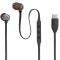 JBL Tune 310C Vezetékes fülhallgató mikrofonnal, USB-C, fekete