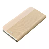   Forcell Sensitive Xiaomi Redmi Note 14 Pro 4G (Global) oldalra nyíló flip tok, arany