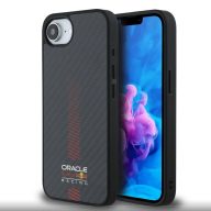   Red Bull Carbon Powerbar Apple iPhone 17e / iPhone 16e MagSafe tok, fekete