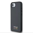 Red Bull Carbon Shiny Logo Apple iPhone 17e / iPhone 16e MagSafe tok, fekete