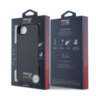   Red Bull Carbon Shiny Logo Apple iPhone 17e / iPhone 16e MagSafe tok, fekete