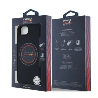   Red Bull PU Leather Red Ring Apple iPhone 17e / iPhone 16e MagSafe tok, tengerészkék