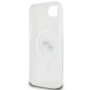 Karl Lagerfeld IML K&CH Heads Metal Frame Apple iPhone 17e / iPhone 16e hátlap tok, átlátszó