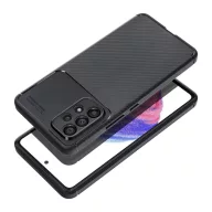   Forcell Carbon Premium Xiaomi Redmi Note 14 Pro+ karbon mintás szilikon tok, fekete