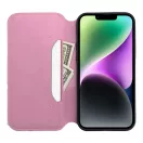 Dual Pocket Xiaomi Redmi Note 14 Pro 5G flip tok, rózsaszín