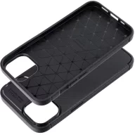   Forcell Carbon Premium Xiaomi Redmi Note 14 Pro 5G karbon mintás szilikon tok, fekete