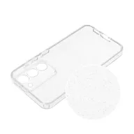   Clear 2mm Xiaomi Redmi Note 14 Pro 4G csillámos szilikon tok, átlátszó