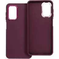   Frame Xiaomi Redmi Note 14 Pro 4G közepesen ütésálló tok kameravédő kerettel, lila