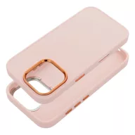   Frame Xiaomi Redmi Note 14 Pro 4G közepesen ütésálló tok kameravédő kerettel, rózsaszín