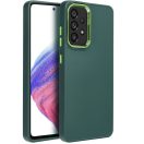 Frame Xiaomi Redmi Note 14 Pro 4G közepesen ütésálló tok kameravédő kerettel, zöld