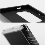   Matrix Xiaomi Redmi Note 14 Pro 4G hátlap tok kameravédő peremmel, fekete (matt)