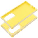 Matrix Xiaomi Redmi Note 14 Pro 4G hátlap tok kameravédő peremmel, sárga (matt)