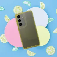   Matrix Xiaomi Redmi Note 14 Pro 4G hátlap tok kameravédő peremmel, sárga