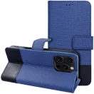 Gomma Xiaomi Redmi Note 14 4G flip/oldalra nyíló tok kártyatartó résszel, kék