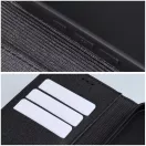 Gomma Xiaomi Redmi Note 14 4G flip/oldalra nyíló tok kártyatartó résszel, fekete